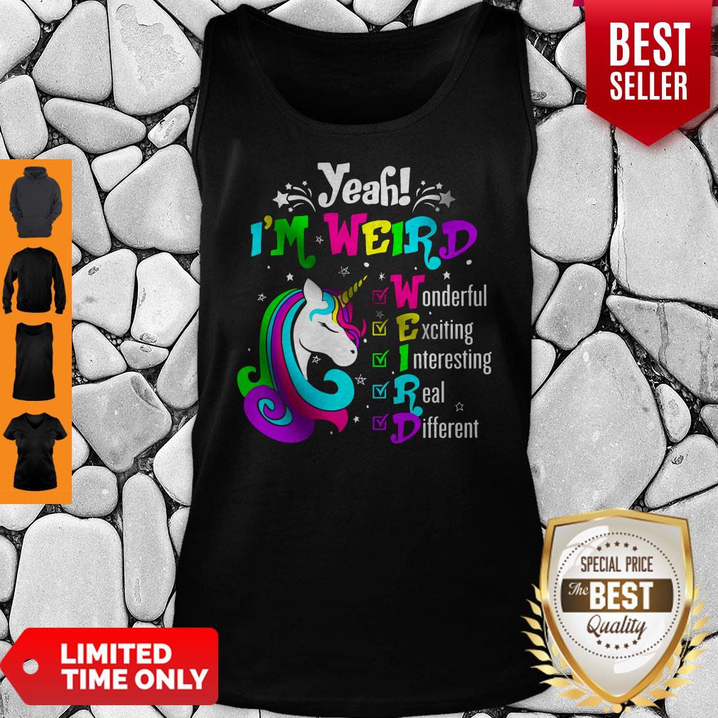 Premium Yeah I'm Weird Shirt - Image 2