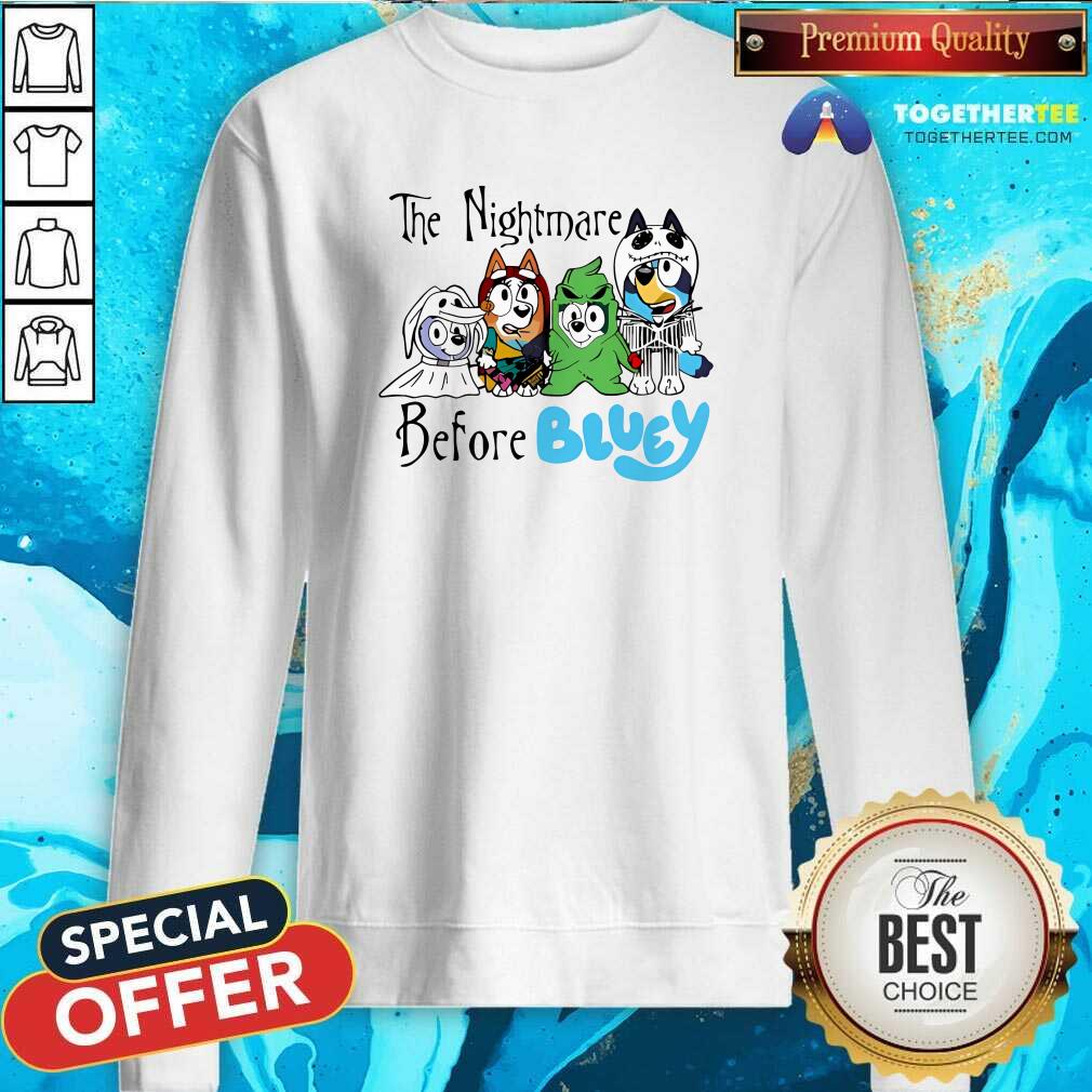 Top The Nightmare Before Bluey Dog T-Shirt - Image 4