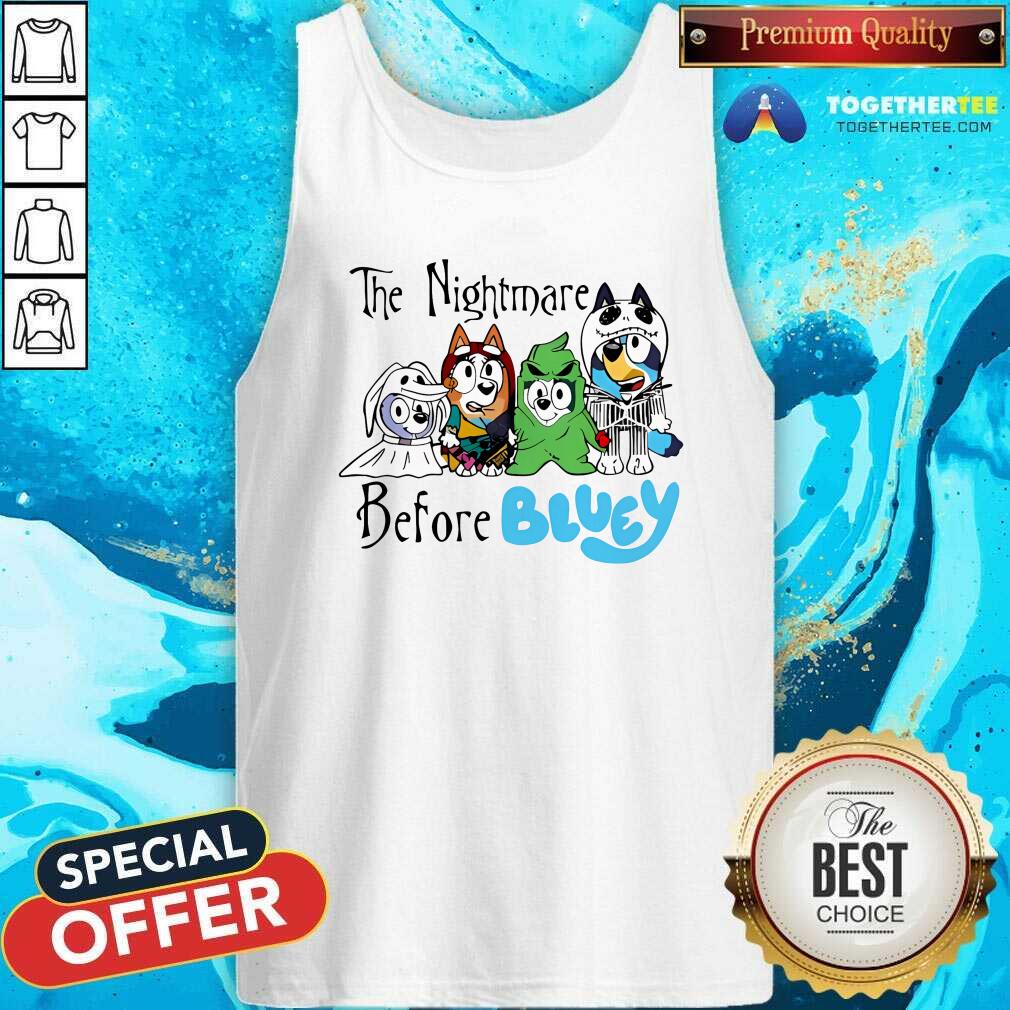 Top The Nightmare Before Bluey Dog T-Shirt - Image 3