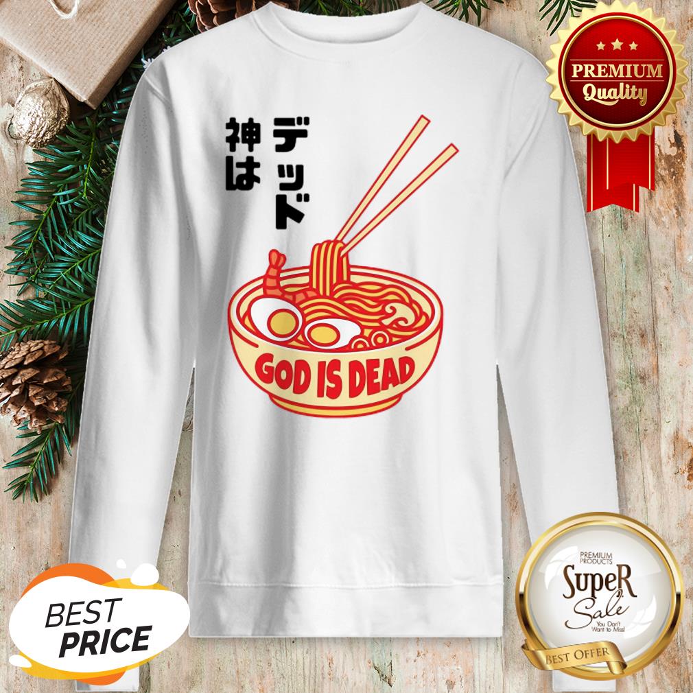 Official God Is Dead Ramen Shirt - Image 4
