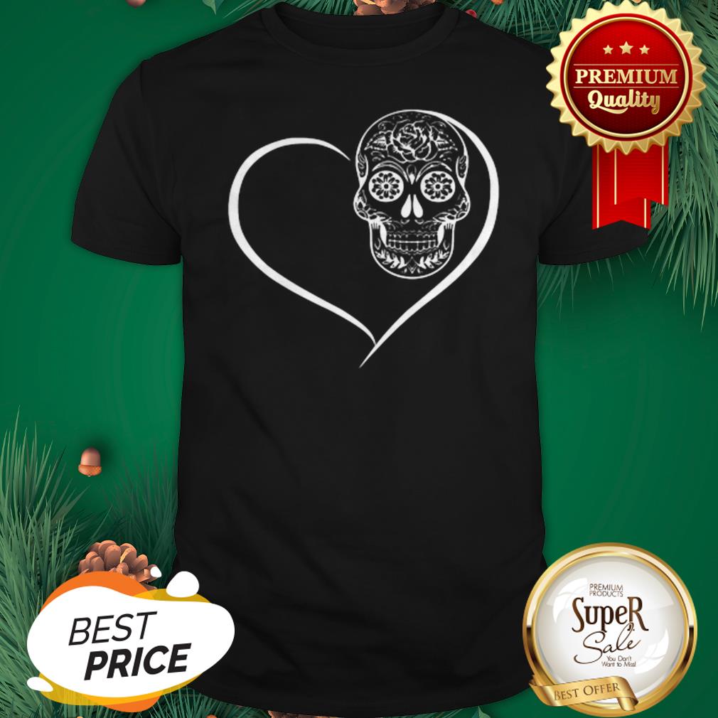 Official Heart Sugar Skull Love Shirt