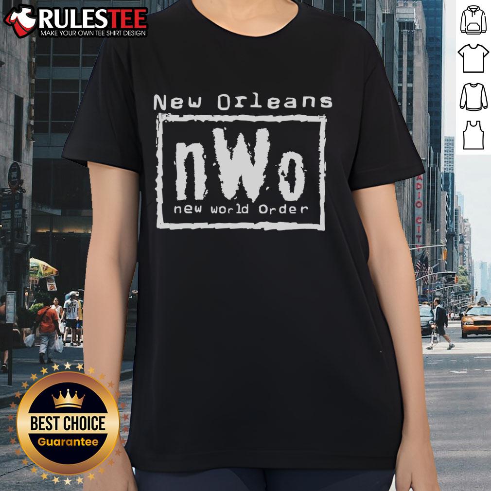 Awesome New Orleans nWo New World Order T-Shirt - Image 3