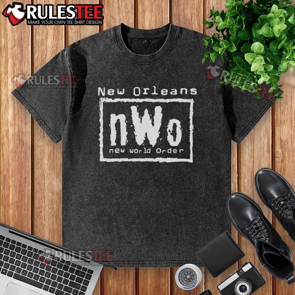Awesome New Orleans nWo New World Order T-Shirt - Image 6