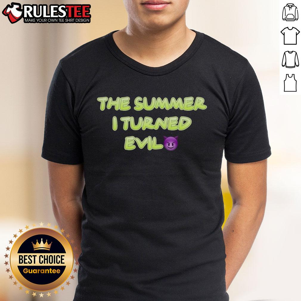 Funny The Summer I Turned Evil T-Shirt