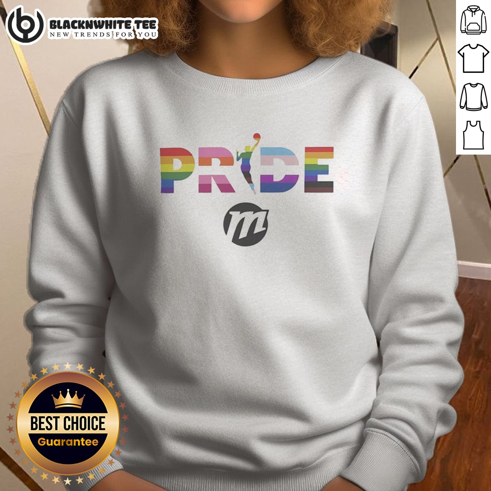 Top Phoenix Mercury 2026 WNBA Pride LGBT Flag Shirt - Image 4