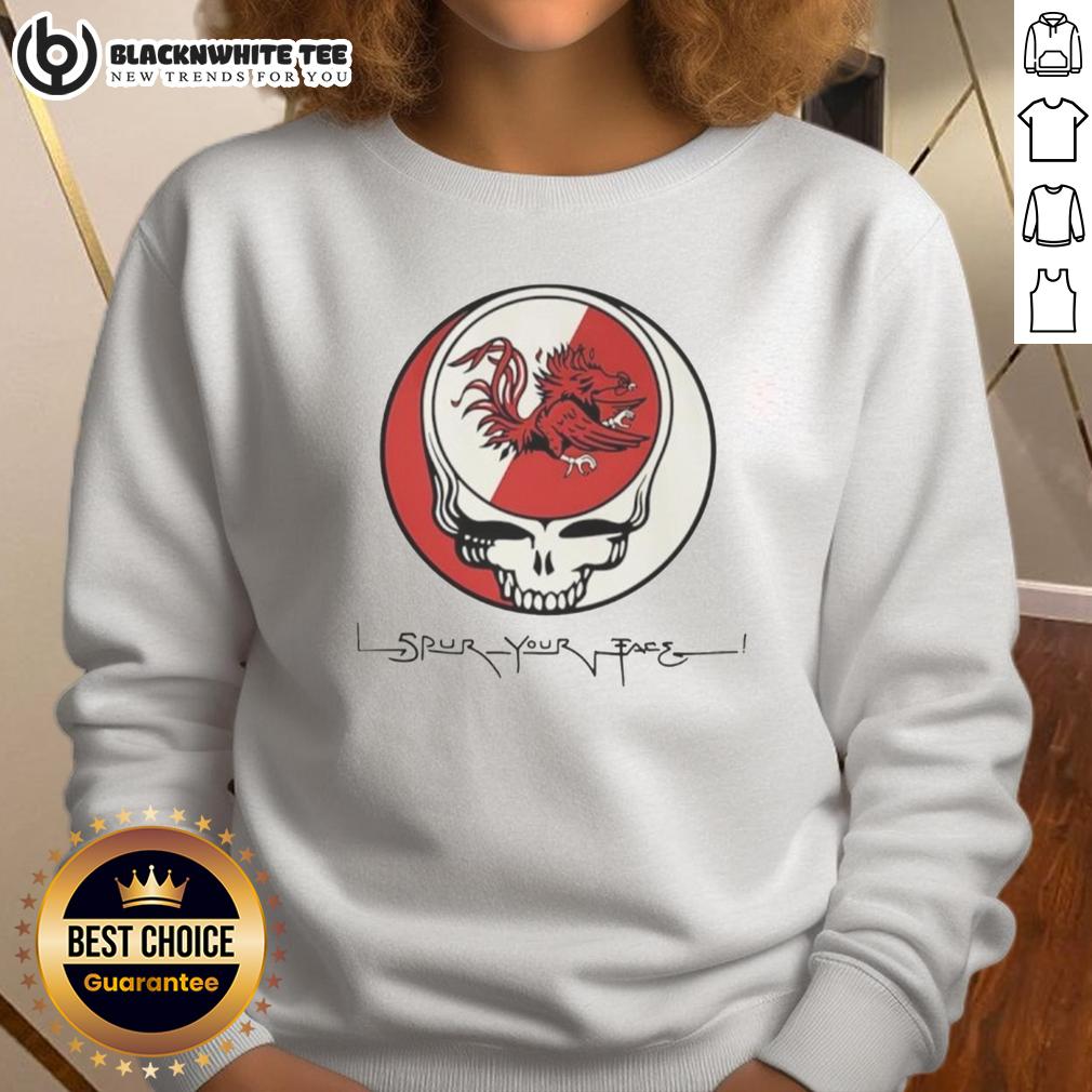 Good Spur Your Face Grateful Dead X South Carolina Gamecocks T-Shirt - Image 5