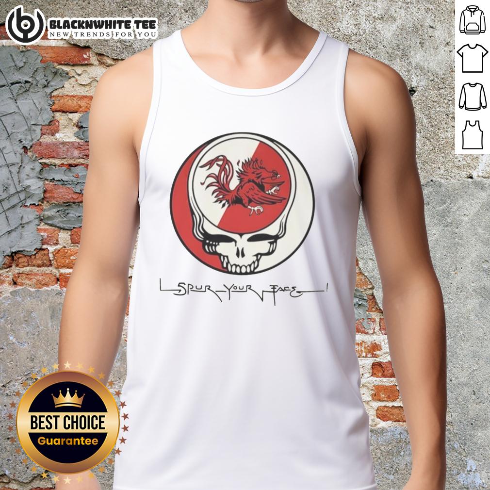 Good Spur Your Face Grateful Dead X South Carolina Gamecocks T-Shirt - Image 4