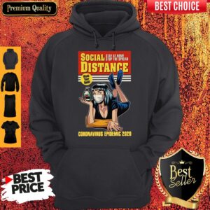 Alternative view of Original Social Distance Stay At Home Stop The Spread Corona Virus Epidemic 2020 Shirt