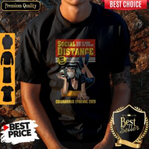 Original Social Distance Stay At Home Stop The Spread Corona Virus Epidemic 2020 Shirt