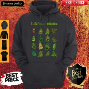 Alternative view of Top Weed Life Is Full Of Important Choices Shirt