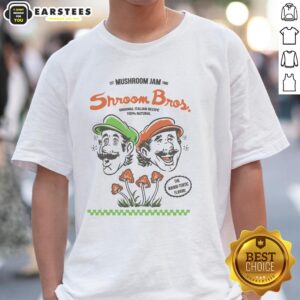 Premium The Mushroom Jam Est 1985 Shroom Bros The Wahoo-Tentic Flavor Mario And Luigi T-Shirt