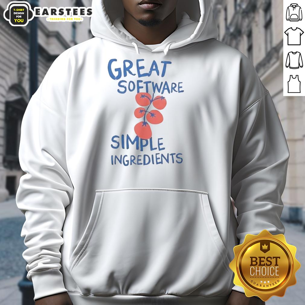 Top Great Software Simple Ingredients T-Shirt - Image 2