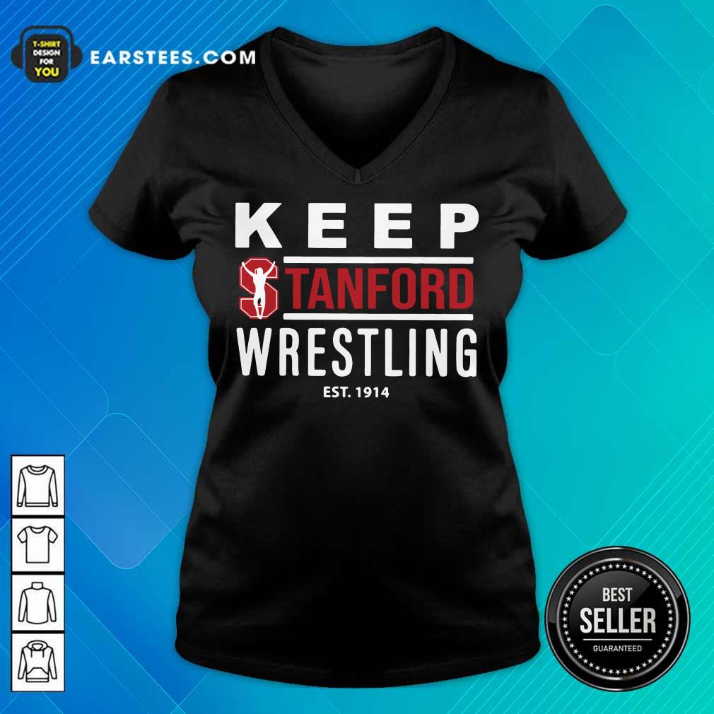 Excellent Keep Stanford Wrestling 1914 Shirt - Image 5