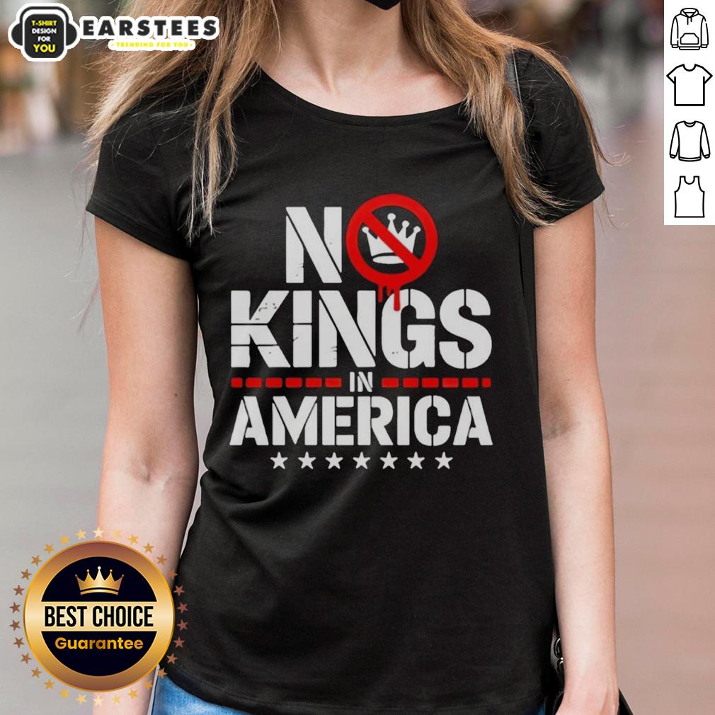 Nice Patriotic No Kings In America Political T-Shirt - Image 3