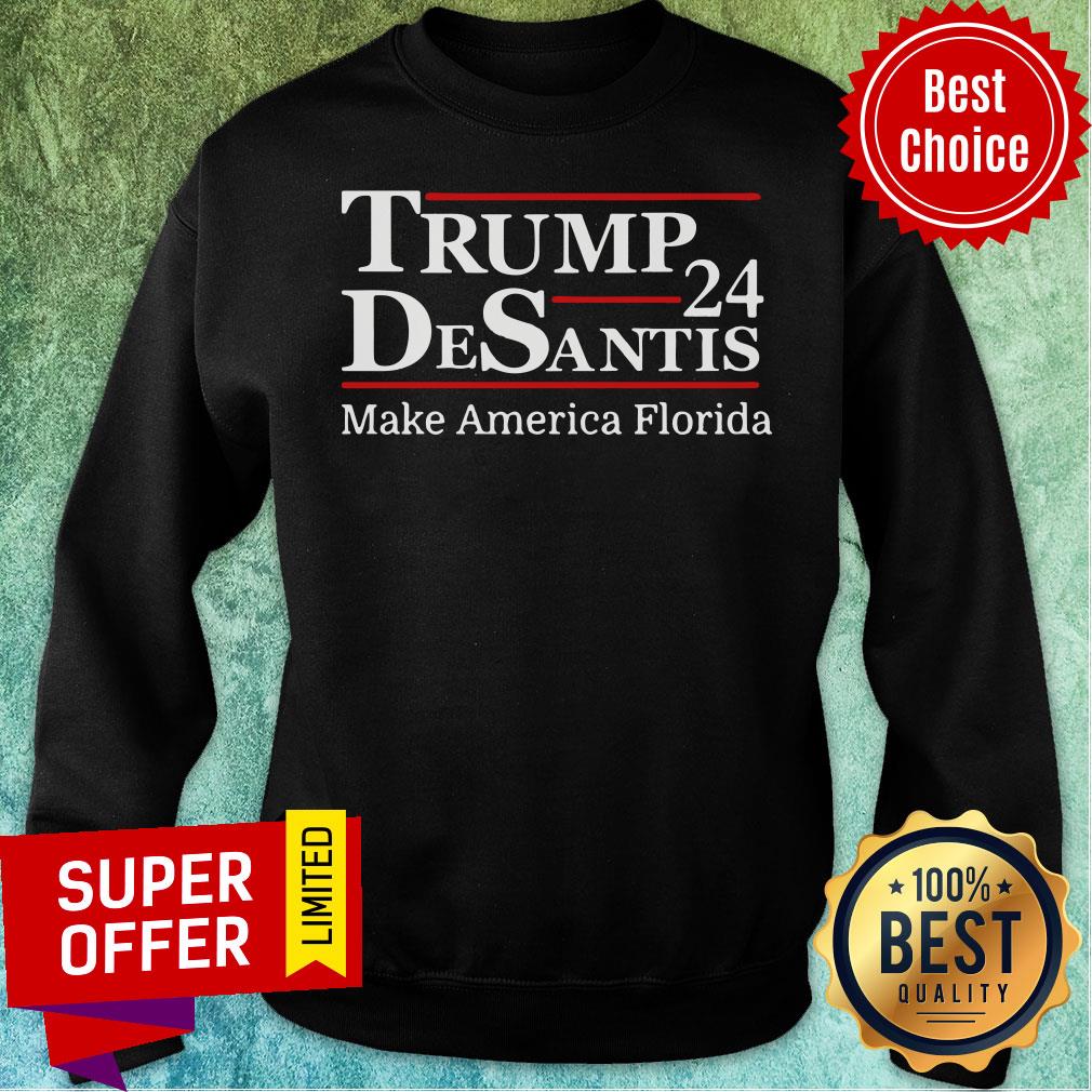 Trump Desantis '24 Make America Florida Shirt - Image 4