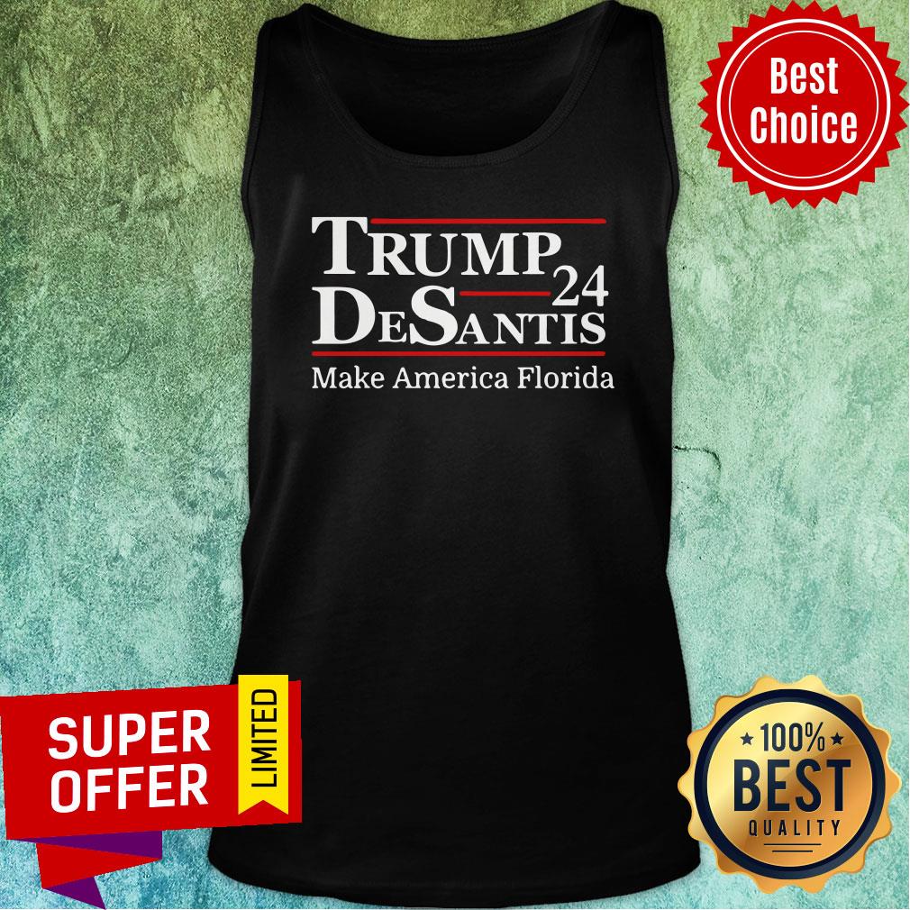 Trump Desantis '24 Make America Florida Shirt - Image 3