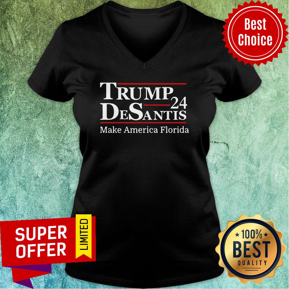 Trump Desantis '24 Make America Florida Shirt - Image 2