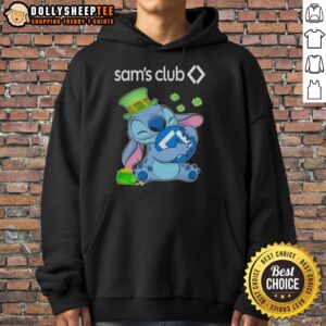 Alternative view of Top Stitch With St Patricks Hug Sam's Club Logo T-Shirt