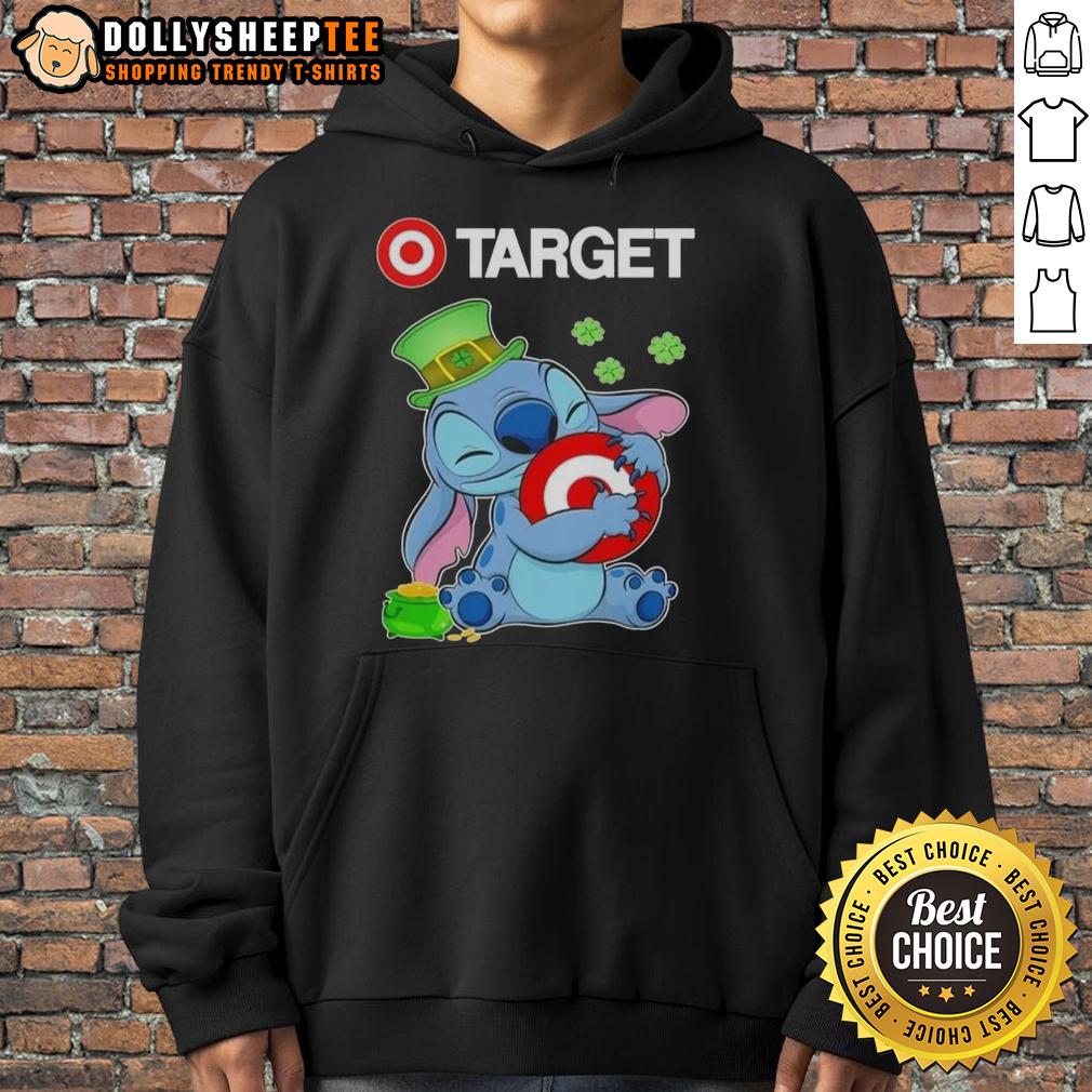 Top Stitch With St Patricks Hug Target Logo T-Shirt - Image 2
