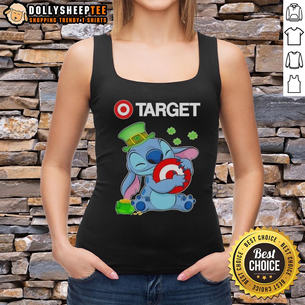 Top Stitch With St Patricks Hug Target Logo T-Shirt - Image 4
