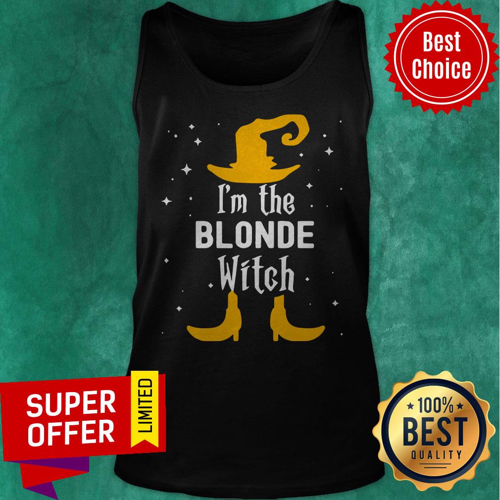 Premium I’m The Blonde Witch Matching Halloween Shirt - Image 4