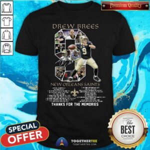 Top 9 Drew Brees New Orleans Saints 2006 2020 Shirt