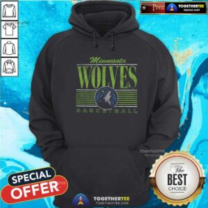 Alternative view of Nice Minnesota Timberwolves Basketball T-Shirt