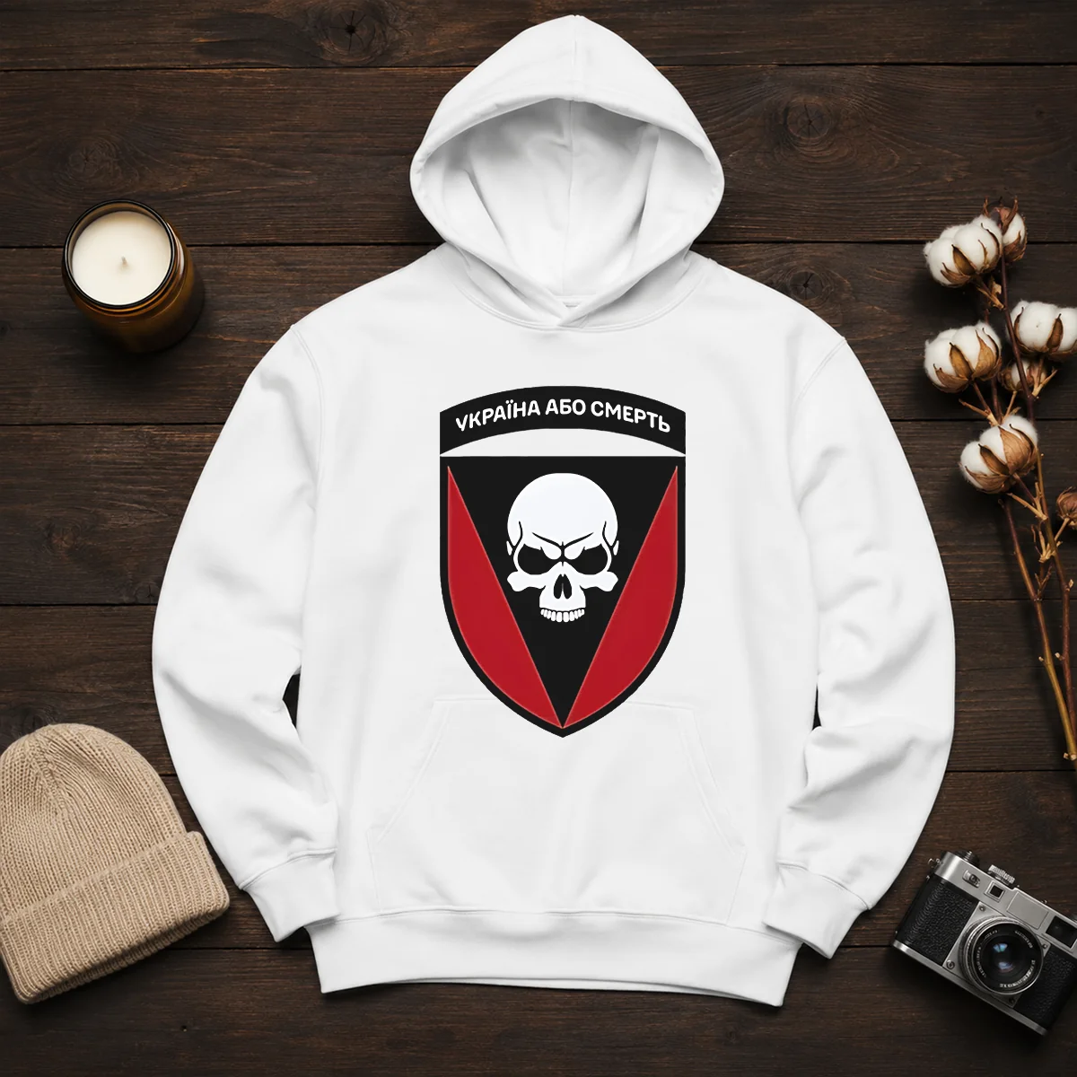 Good Ukraine Or Death Skull Emblem Military Tactical Shirt - Image 6