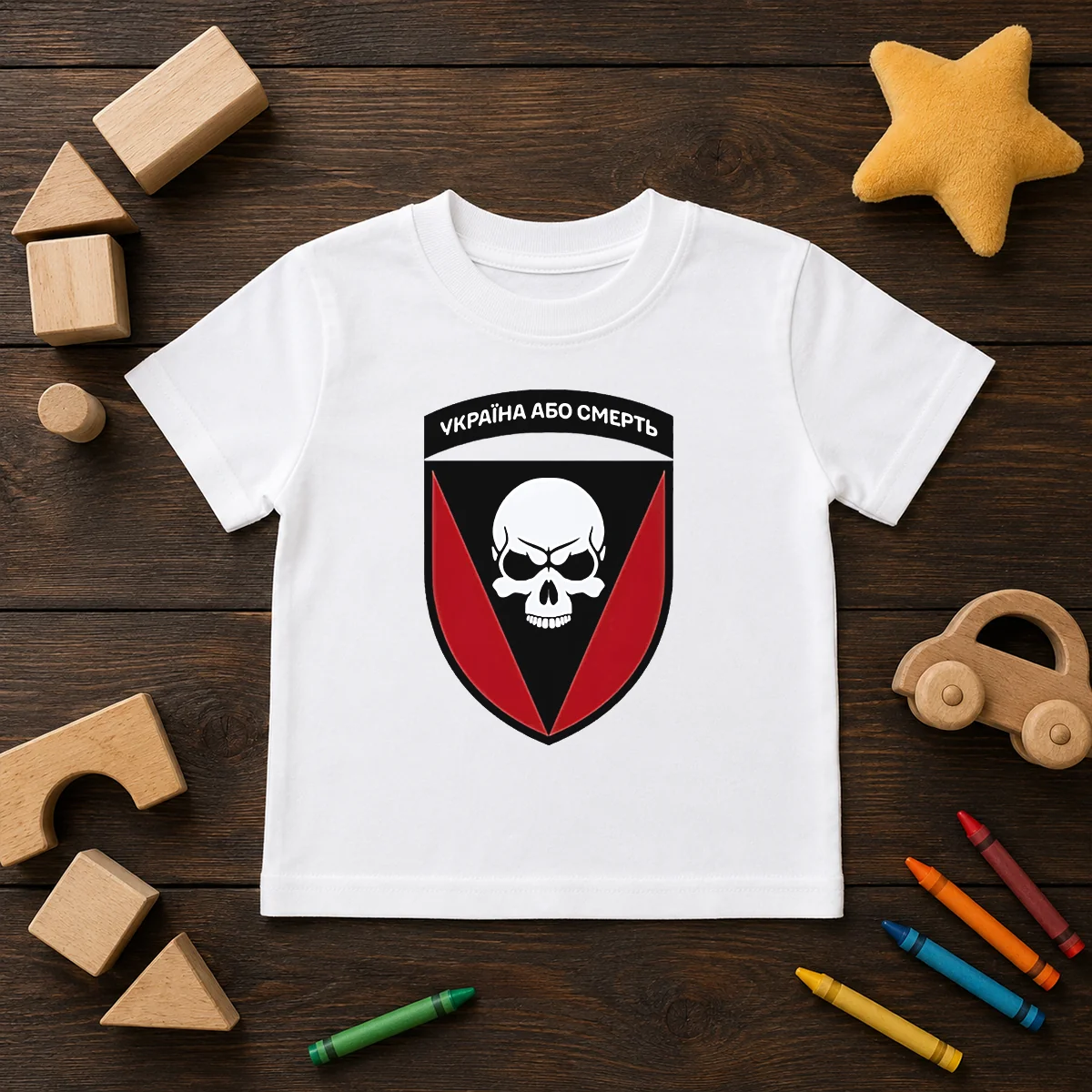 Good Ukraine Or Death Skull Emblem Military Tactical Shirt - Image 9