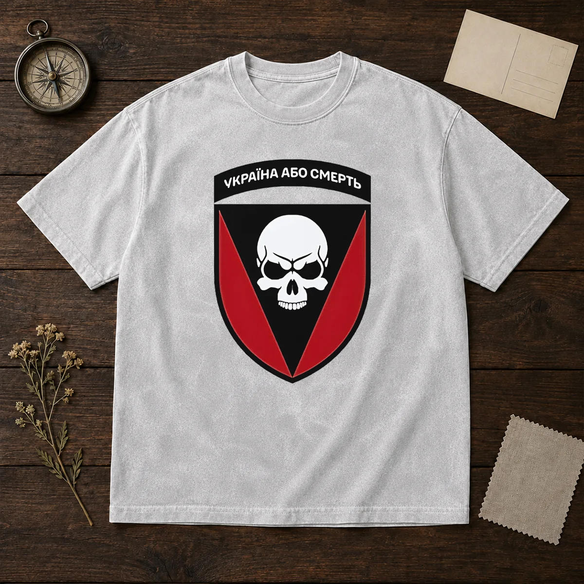 Good Ukraine Or Death Skull Emblem Military Tactical Shirt - Image 8