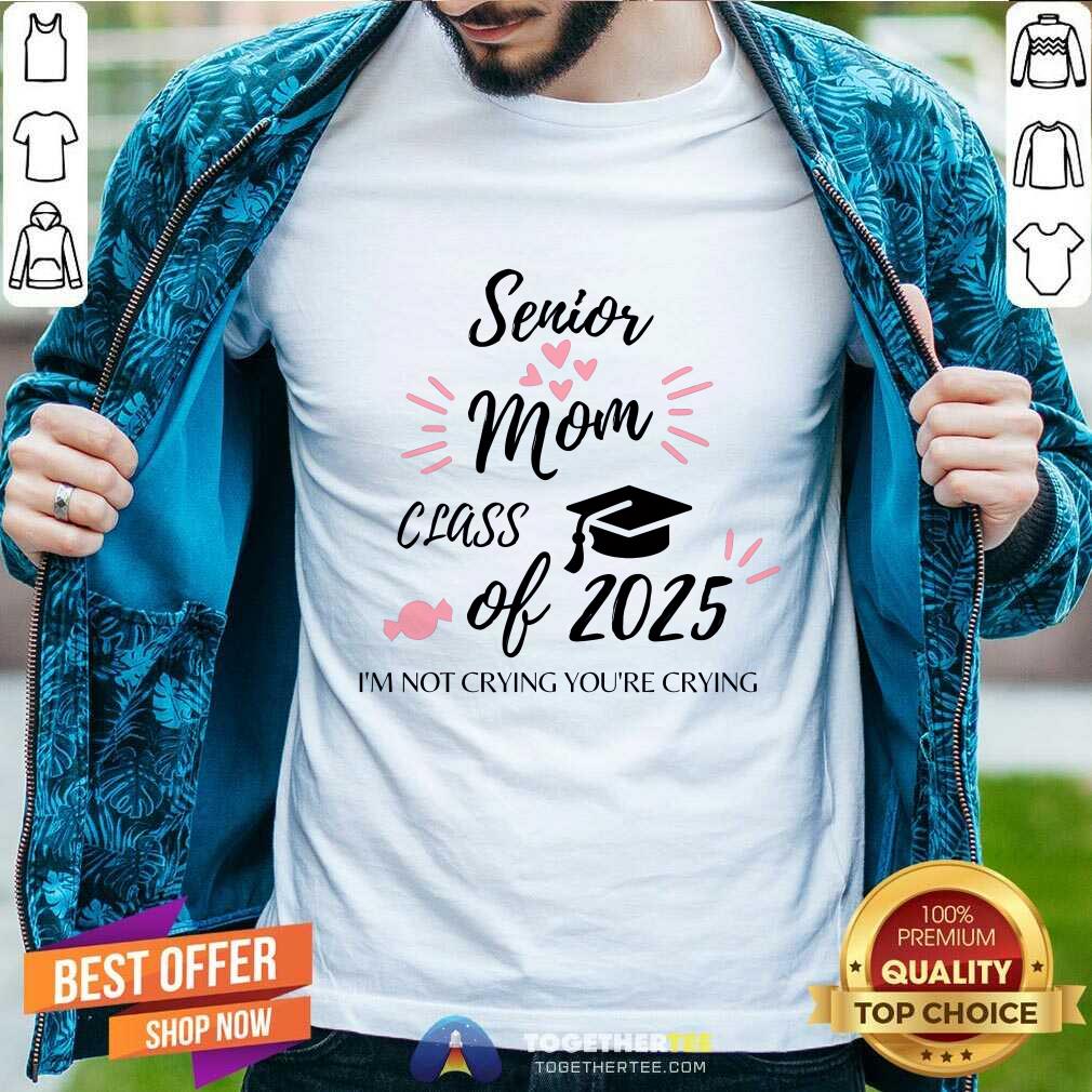 Original Senior Mom Class Of 2025 T-Shirt