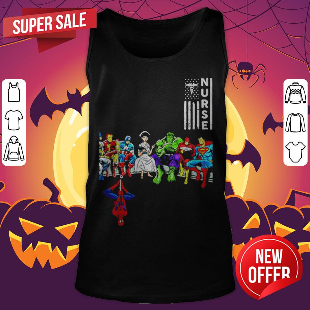 Nice Awesome Nurse And Superheroes Shirt - Image 5