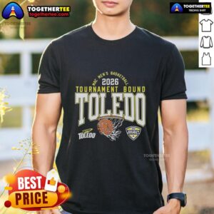 Hot Toledo Rockets Men's Basketball MAC 2026 MBB Tournament Bound T-Shirt