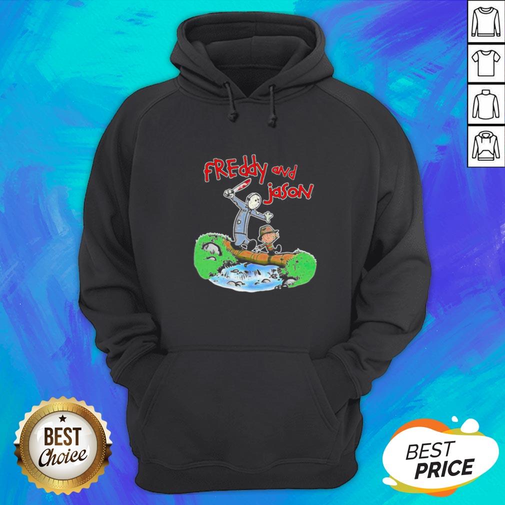 Awesome Freddy And Jason Shirt - Image 3