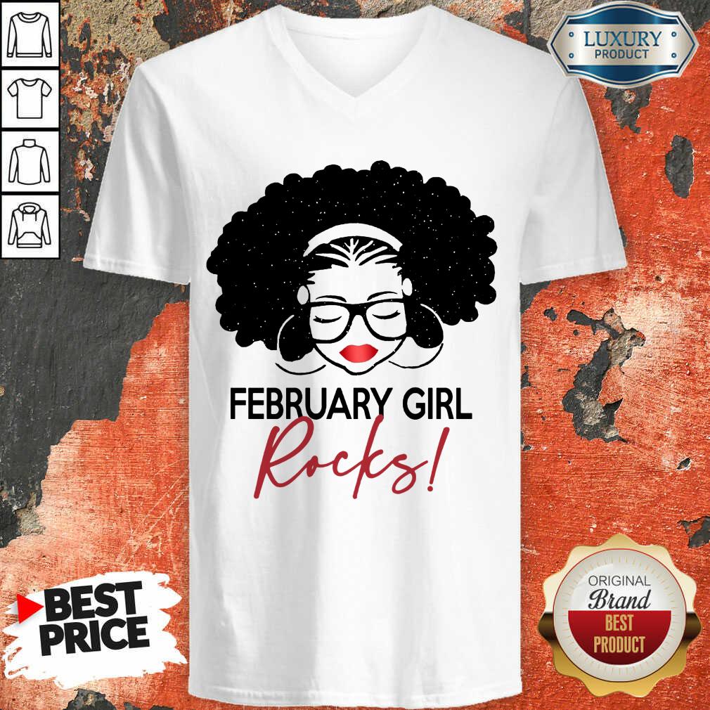 Original February Girl Rocks Shirt - Image 2