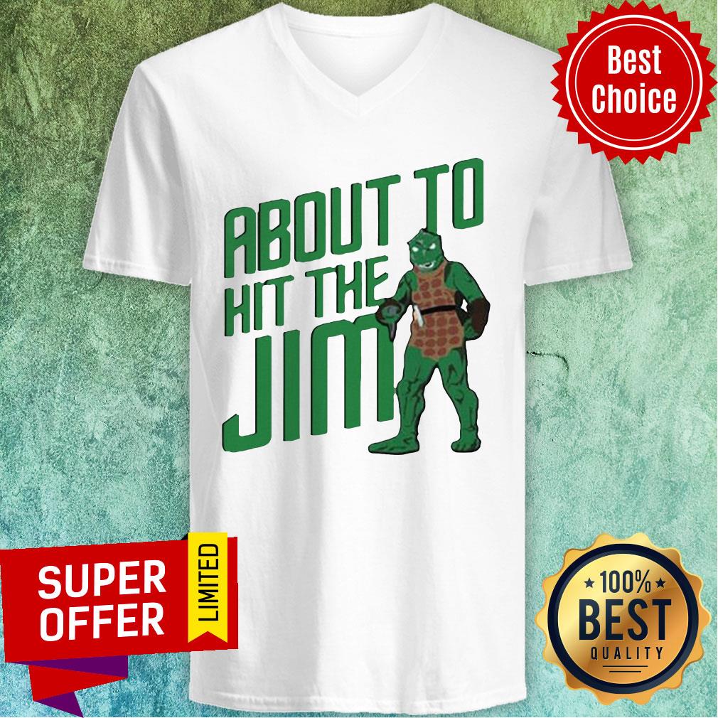 Awesome About To Hit The Jim Shirt - Image 2