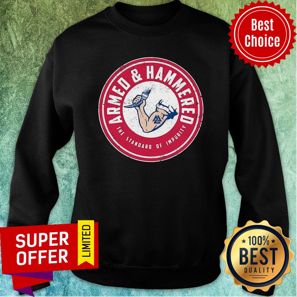 Nice Viking Norse Armed And Hammered The Standard Of Impurity Shirt - Image 4