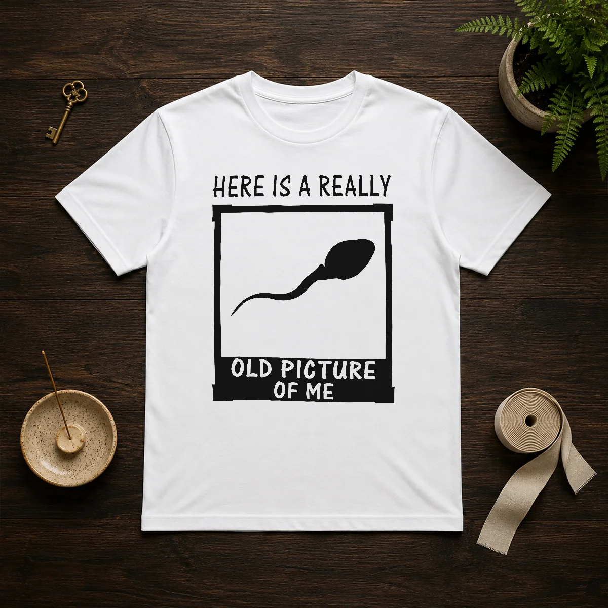 Official Here'S A Really Old Picture Of Me Shirt