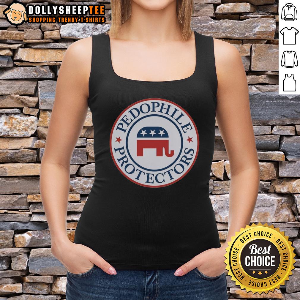 Awesome Pedophile Protectors Republican T-Shirt - Image 4