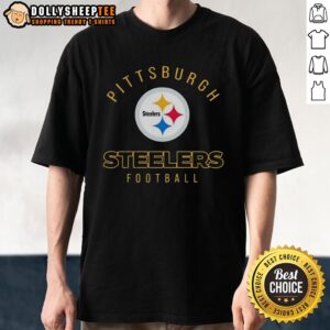 Awesome Pittsburgh Steelers Football Logo T-Shirt