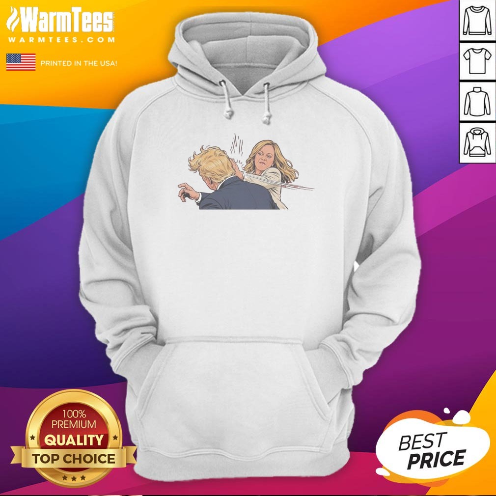 Premium Kamala Harris Slap Trump Meme Shirt - Image 3