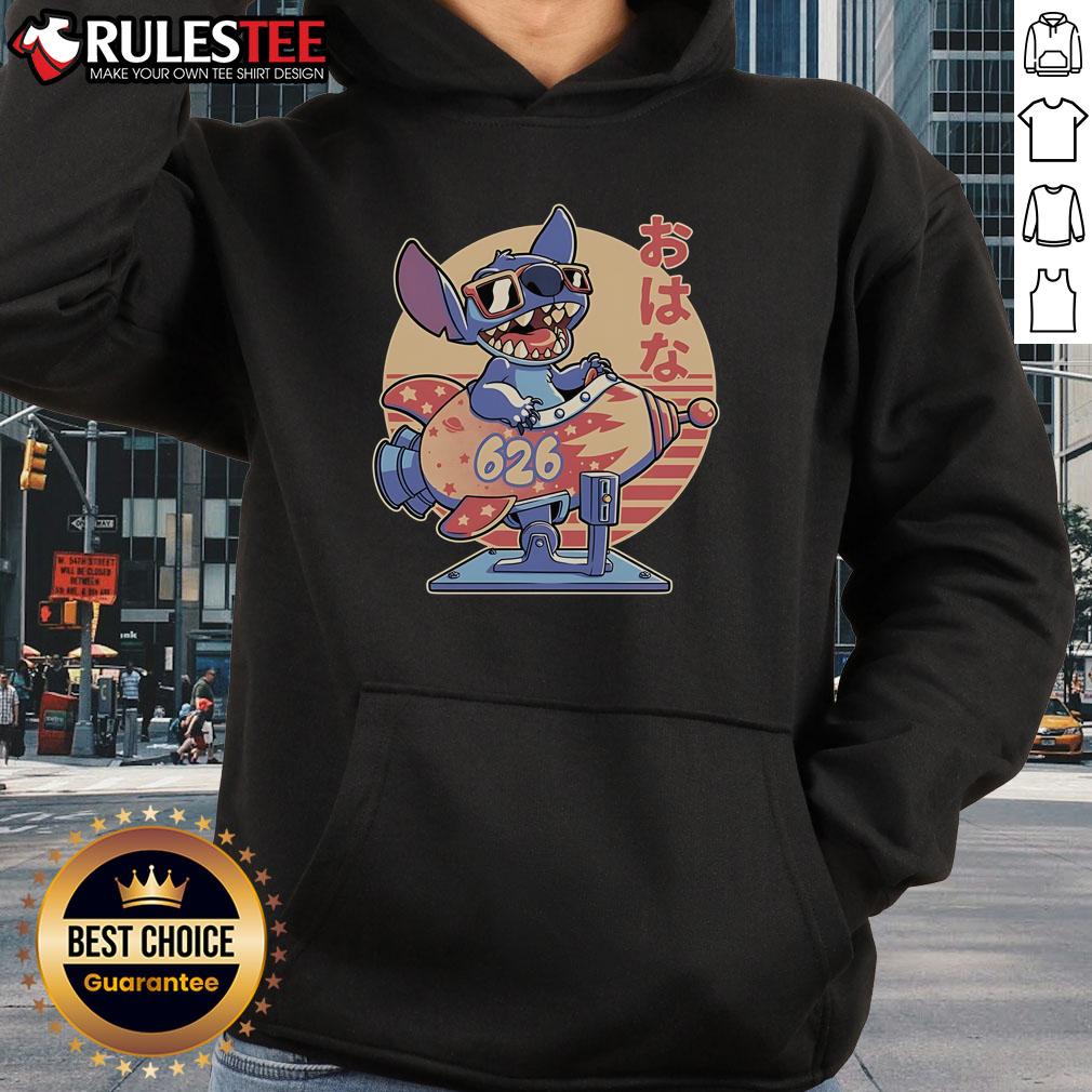 Awesome Extraterrestrial Animal Spaceship Stitch T-Shirt - Image 2