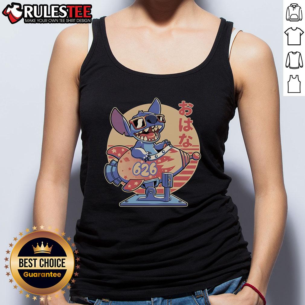Awesome Extraterrestrial Animal Spaceship Stitch T-Shirt - Image 4