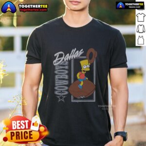 Good The Simpsons Bart X Dallas Cowboys T-Shirt