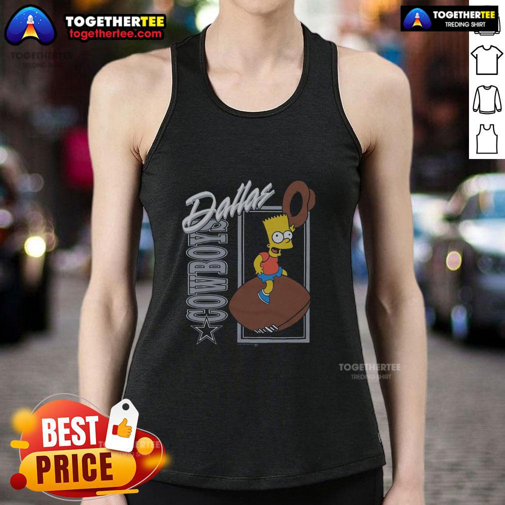 Good The Simpsons Bart X Dallas Cowboys T-Shirt - Image 4