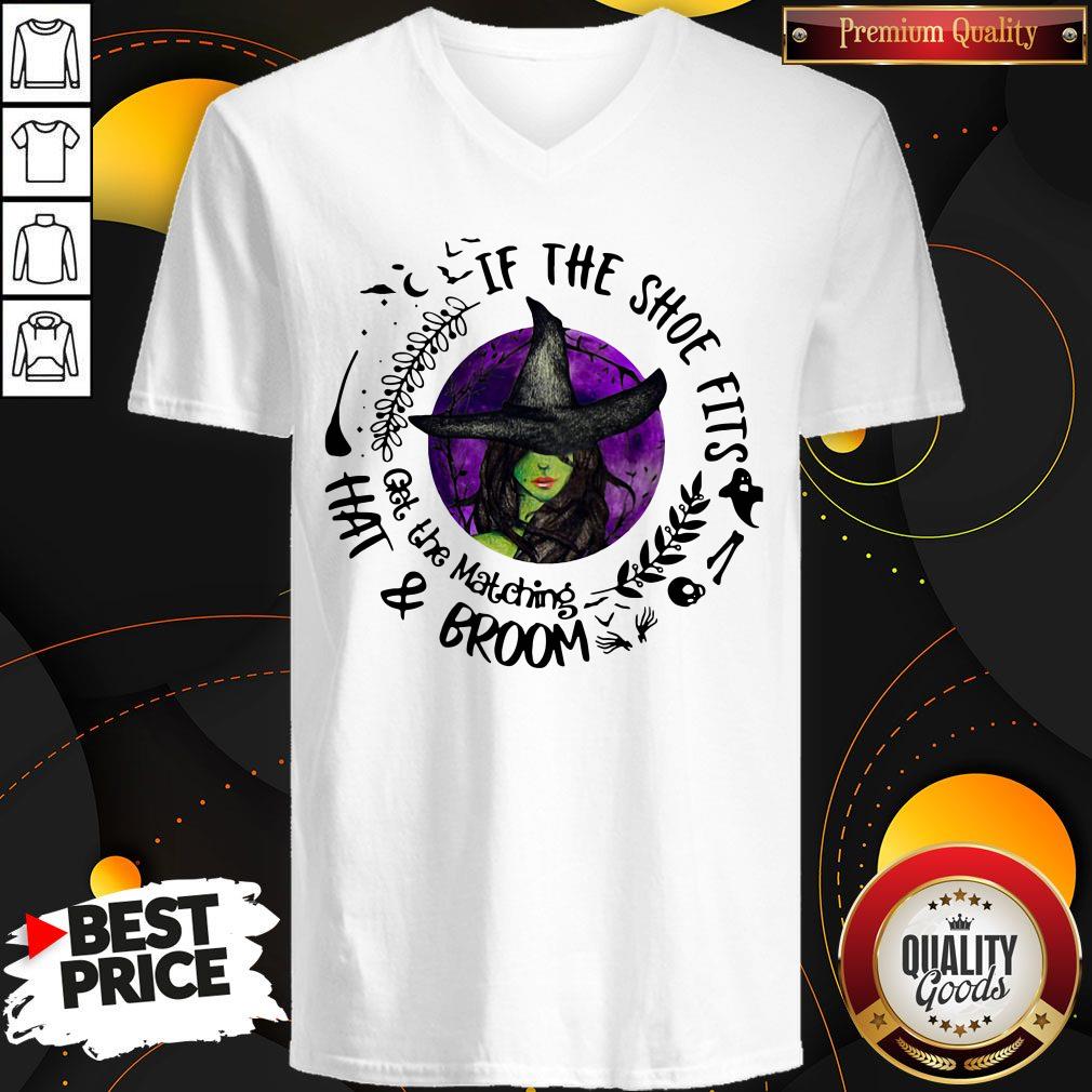 If The Shoe Fits Get The Matching Hat And Broom Shirt - Image 4
