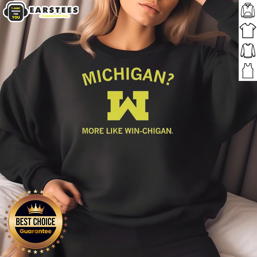 Good Michigan More Like Winchigan NCAA Michigan Wolverines T-Shirt - Image 3