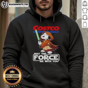 Alternative view of Pretty Snoopy Costco Wholesale And Shop May The Force Be With You T-Shirt