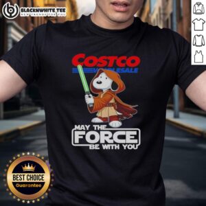 Pretty Snoopy Costco Wholesale And Shop May The Force Be With You T-Shirt
