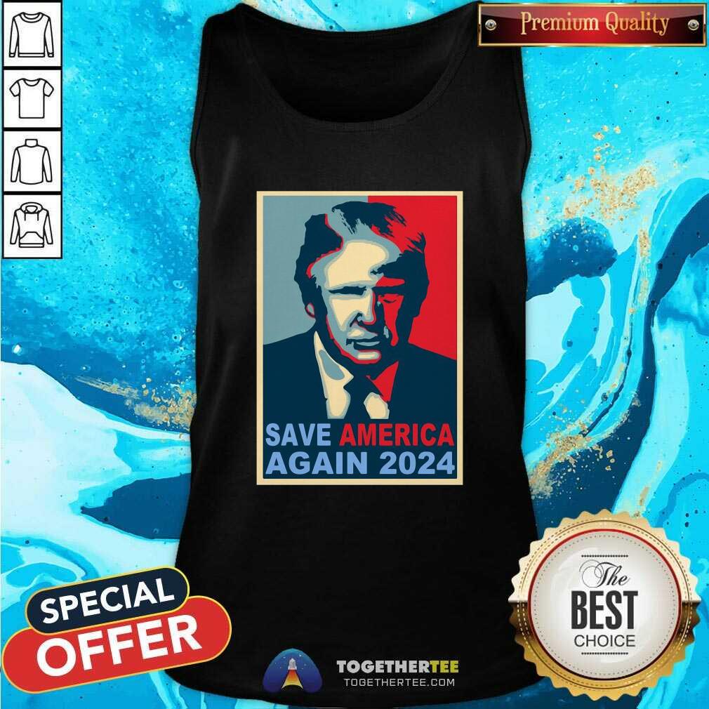 Hot Donald Trump Save America Again 2024 Shirt - Image 3
